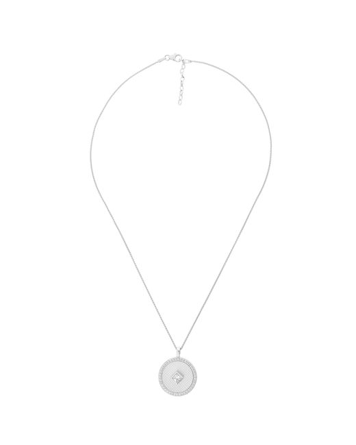 Orphelia Metallic 'Huda' 925 Sterling Chain With Pendant