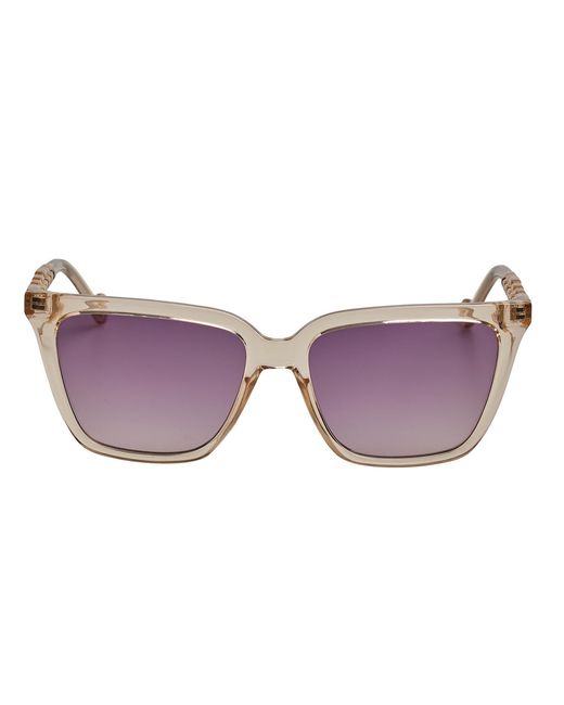 Liu Jo Purple Rectangular Acetate Sunglasses Lj780S