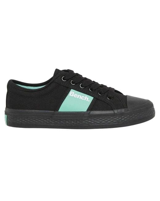 Bench Vicky Canvas Trainers in het Black
