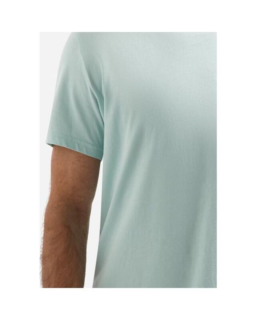 No Excess T-Shirt Crewneck Solid Basic Arctic in het Blue voor heren