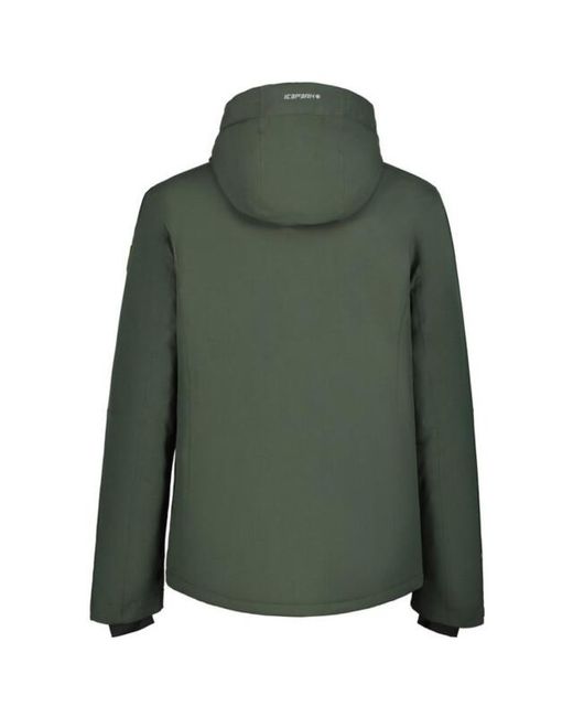 Icepeak Ski Jas in het Green voor heren