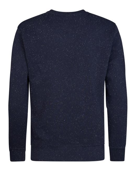 Petrol Industries Gemêleerde Sweater Met Ronde Hals Rosewood in het Blue voor heren