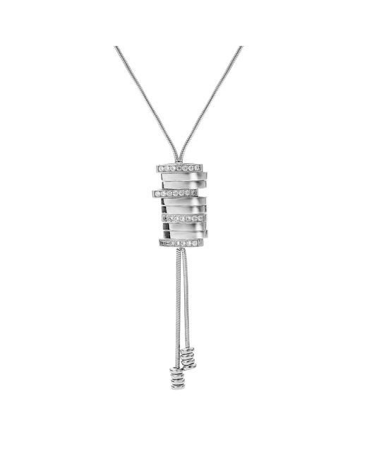 Orphelia Metallic 925 Sterling Necklace