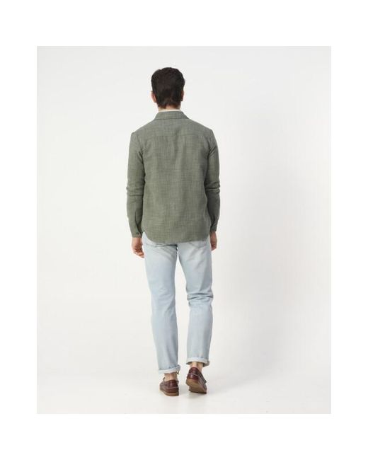 Campbell Overshirt in het Green voor heren