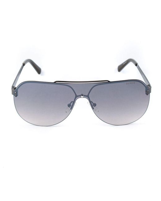 Guess Multicolor Gray Metal Sunglasses for men