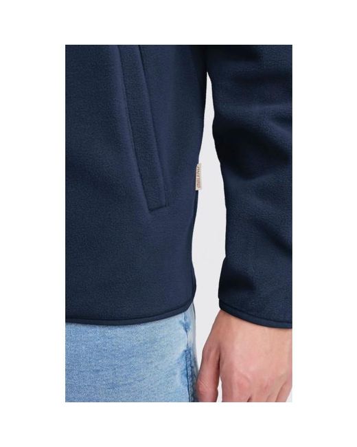 Blend Fleecevest in het Blue voor heren