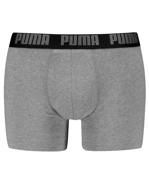 PUMA Basic Boxer 6P Ecom Boxershorts in het Red voor heren