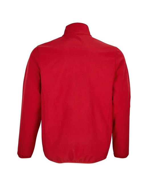 Sol's Falcon Soft Shell Jas (Peperrood) in het Red voor heren