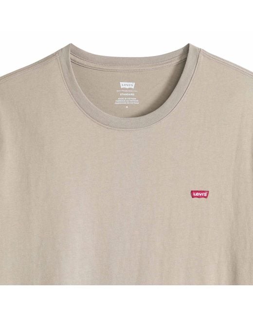 Levi's Levi's T-Shirt in het Natural voor heren