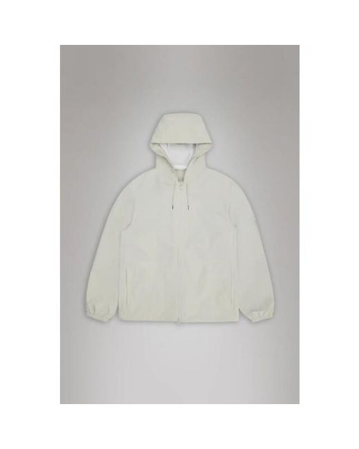 Rains 12410 Suva Hardshell Jacket Matrix in het Gray voor heren