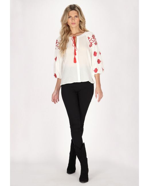 Usha Blouse in het Pink