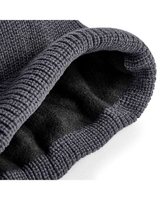 BEECHFIELD® Gray "Elements" Mütze Wasserabweisend (Graphit)