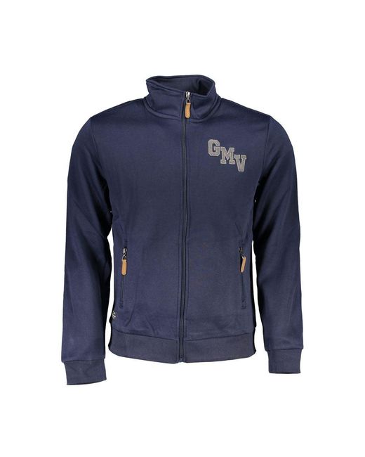 Gianmarco Venturi Blauer Polyester Herrenpullover in Blue für Herren
