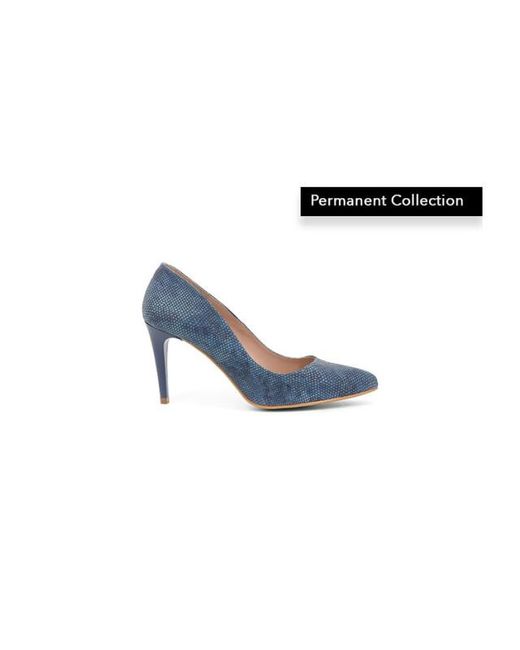 Giulia Pump Pitone Sofia G.8.8 in het Blue