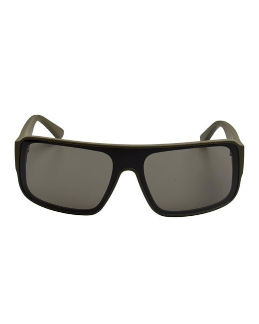Karl Lagerfeld Gray Modern Rectangular Sunglasses For Kl6129S