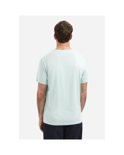 No Excess T-Shirt Crewneck Solid Basic Arctic in het Blue voor heren