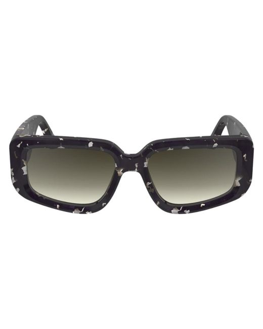 Victoria Beckham Gray Tortoise Sunglasses