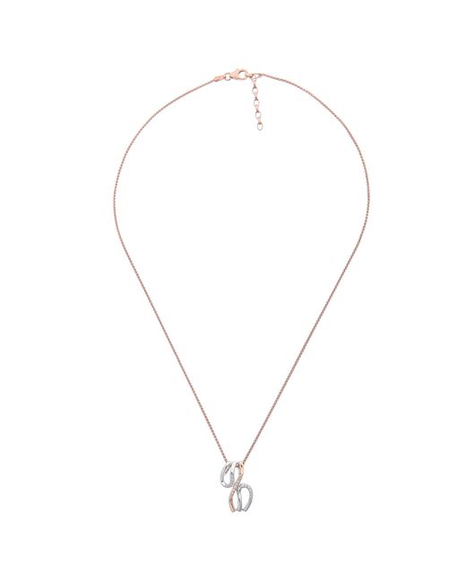 Orphelia Multicolor 'Sally' 925 Sterling Chain With Pendant