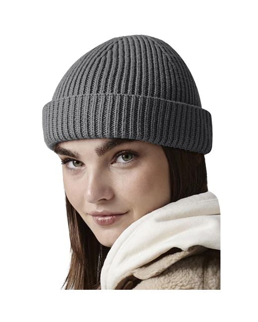 BEECHFIELD® Gray "Elements" Mütze Windbeständig (Graphit)