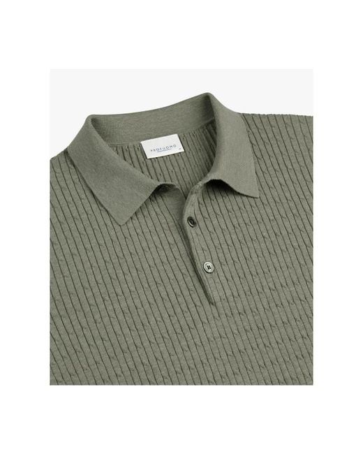 Profuomo Ppxd10011 Polos Ppxd10011 in het Green voor heren