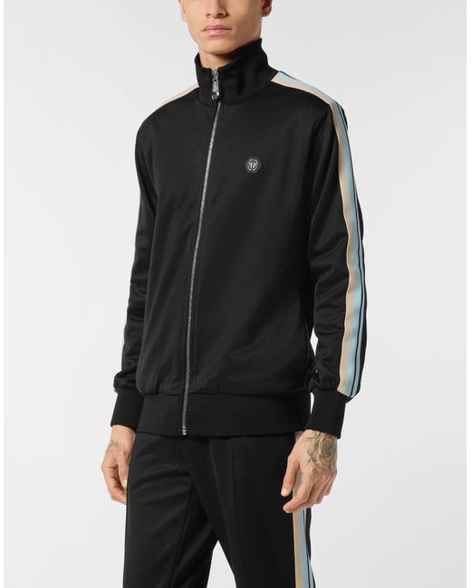 Philipp Plein Sweatjack in het Black voor heren