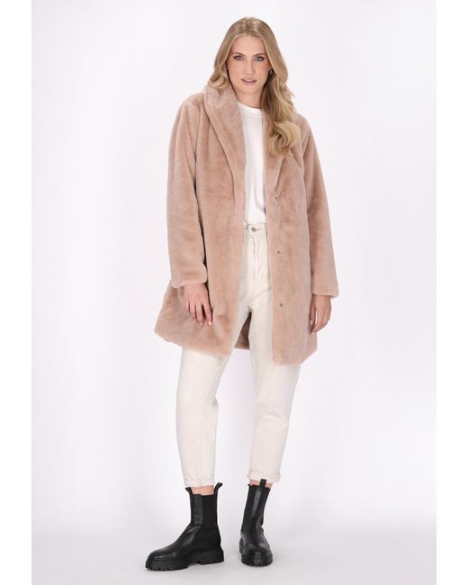 Dreimaster Jas Lichtbeige in het Pink