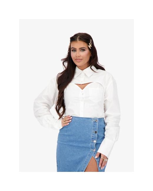Reinders Blouse Two Piece in het White