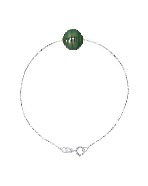 Diadema Metallic Bracelet, Tahitian Pearl, Diamonds By