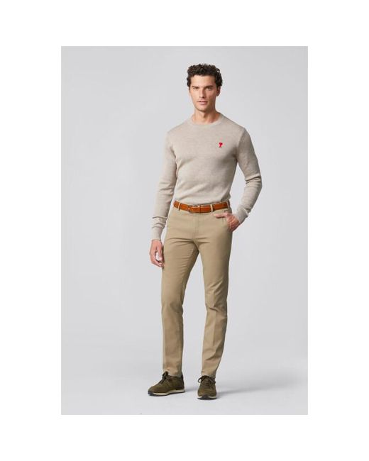 Meyer Bonn Pantalon in het Natural voor heren