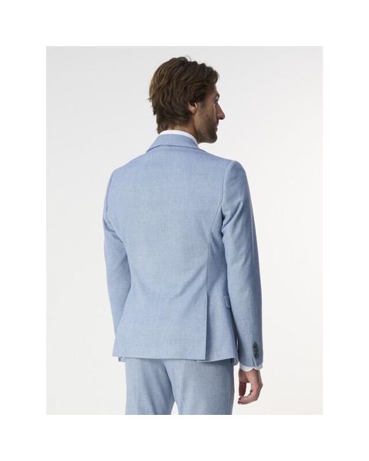 Zuitable Dinick Mix & Match Colbert in het Blue voor heren
