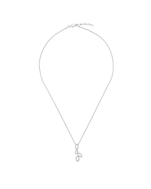 Orphelia Metallic 925 Sterling Chain With Pendant
