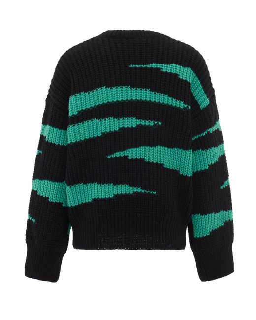 myMo Green Pullover Damen
