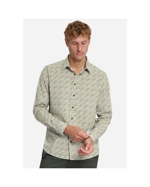 No Excess Overhemd 33430869 152 Moss in het Gray voor heren