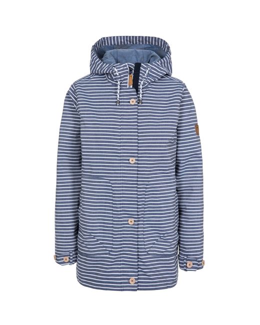 Trespass Blue Ladies Offshore Waterproof Jacket