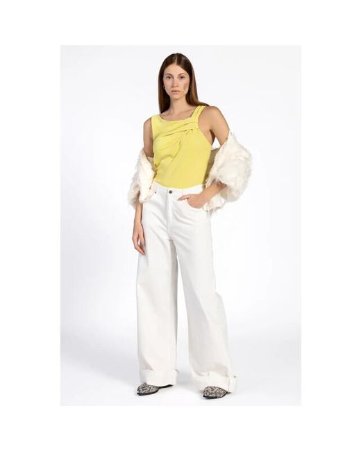 Aaiko Evelyn Top in het Metallic