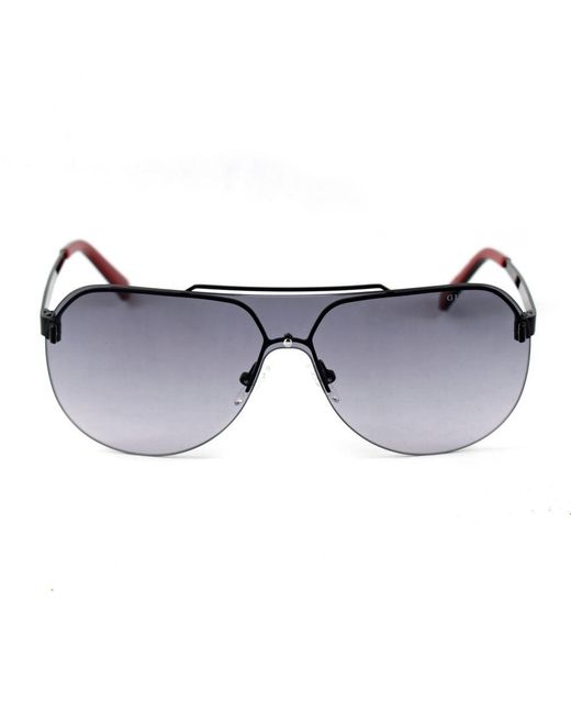 Guess Multicolor Black Metal Sunglasses for men