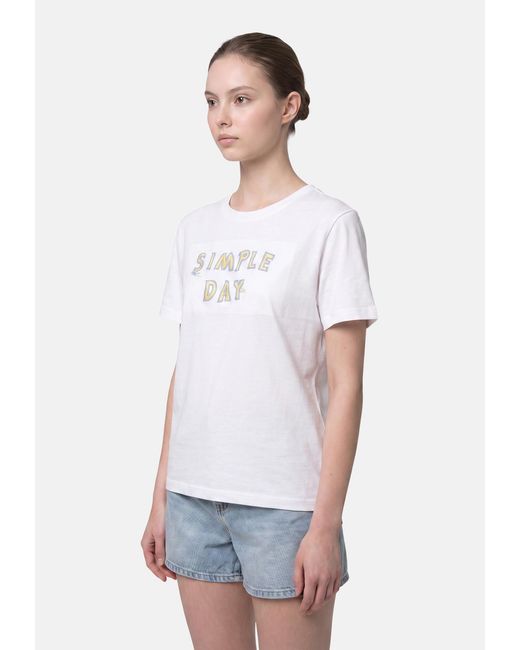 Chiara Ferretti T-Shirt in het White