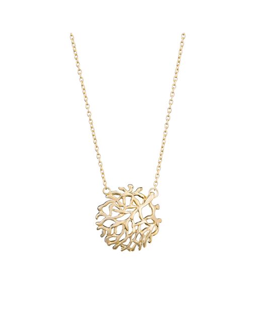 Orphelia Metallic 'Flavie' 925 Sterling Chain With Pendant