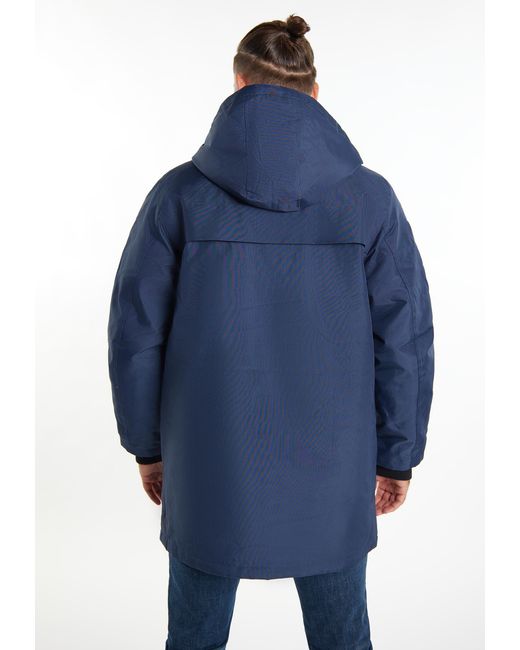 Icebound Parka Marine in het Blue voor heren