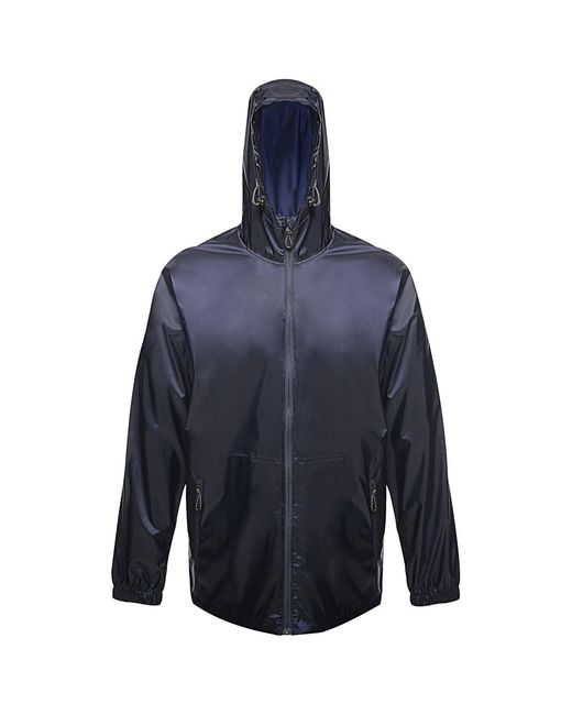 Regatta Blue Pro Packaway Waterproof Breathable Jacket for men