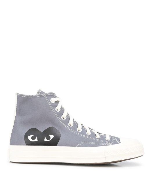 Comme des Garçons jouent un nouveau grand coeur CT70 Hi Top Shoes Top COMME DES GARÇONS PLAY en coloris White