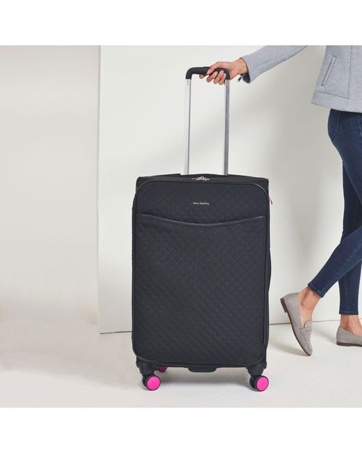 vera bradley black luggage
