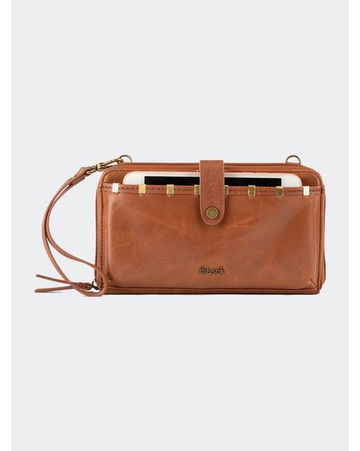 The Sak Iris Large Smartphone Crossbody Bag in Brown Lyst