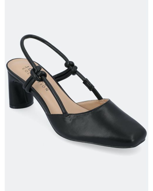 Journee Collection Margeene Pumps Heels in Black Lyst