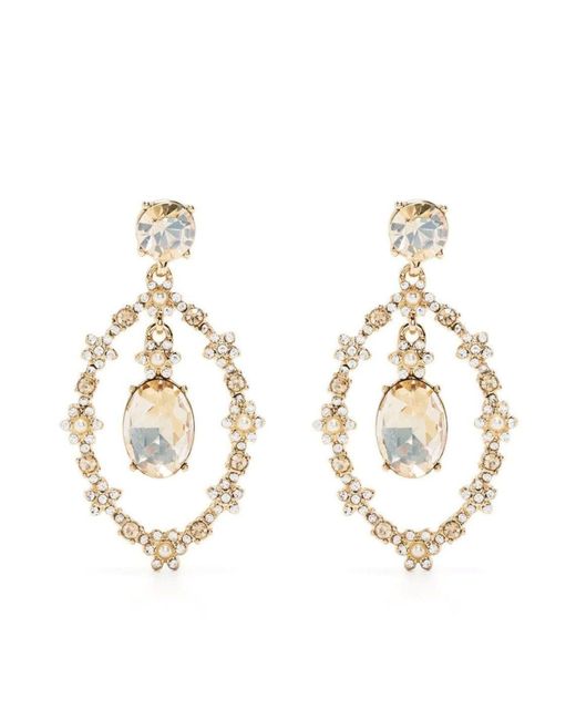 Marchesa notte Open Orbital Gold Earring in Metallic | Lyst