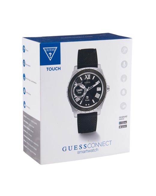 Guess Connect Smart Watch in Blue for Men | Lyst