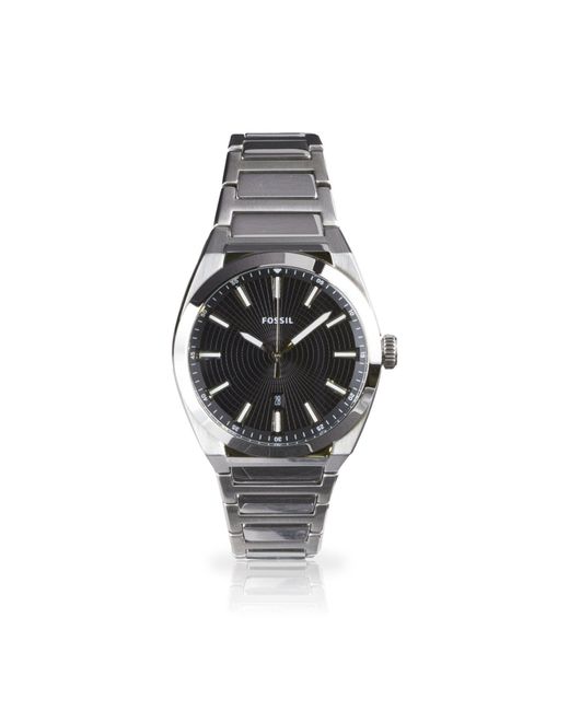 Fossil Everett Fs5821 Elegant Japanese Movement Fashionable Threehand