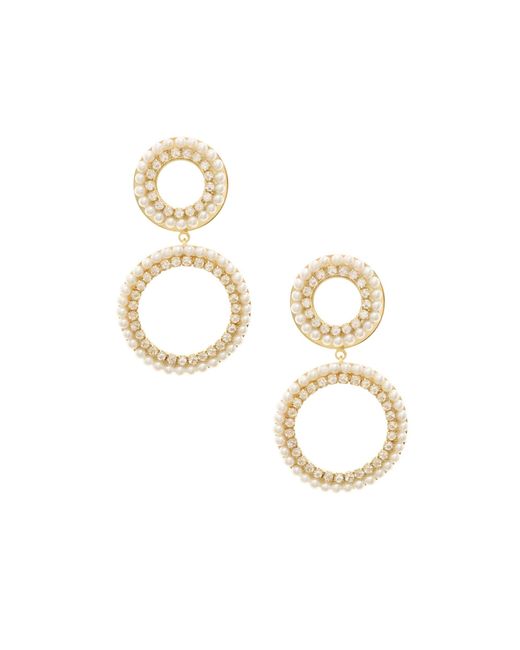 Ettika double store drop earrings