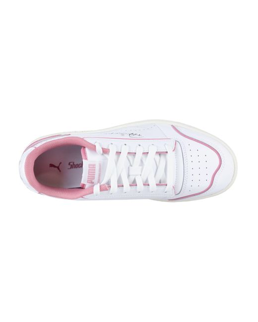 PUMA Ralph Sampson Lo Perforated Outline Sneaker in White Lyst
