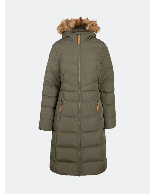 Trespass Audrey Padded Jacket in Green Lyst